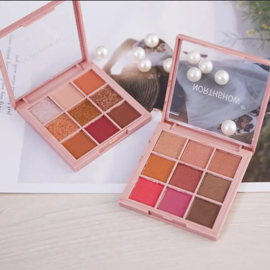 Eye Shadow Palette Makeup Romantic Color Shining Glitter Eye Shadow Matte High Pigment Eyeshadow