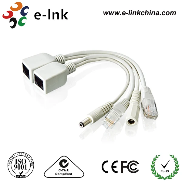 Passive PoE Splitter + Passive PoE Injector