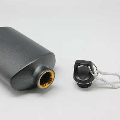 Flat Design Matte Color 500ML/600ML Aluminum Water Bottle, Custom Logo Aluminum Sports Bottle