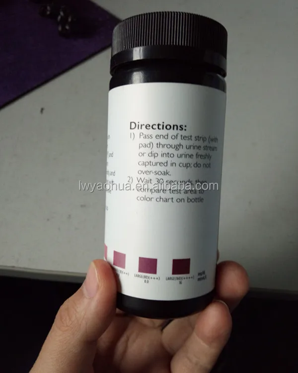 
Ketone Strips for Urine Analysis 