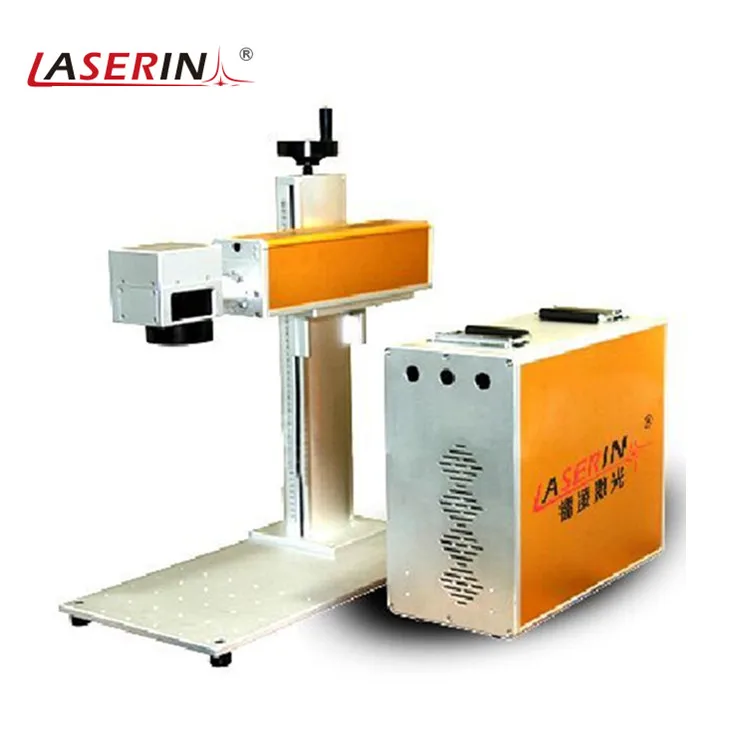 Горячий продавать 20 Вт Мини Волокна Лазерная гравировка машина для логотипа