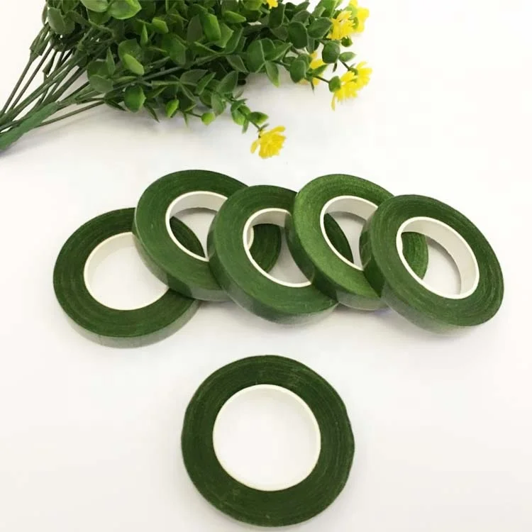 Paper Garland Tape Artificial Flower Fixed Supplies DIY Wreath Flores Garland Supplies Tape for Wedding Decoration Waterproof