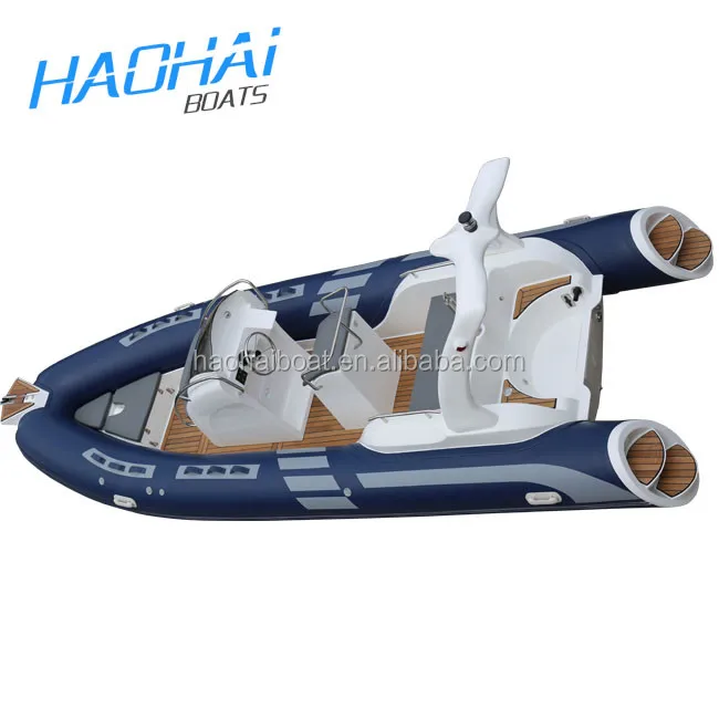 Haohai Высококачественная гипалоновая Военная надувная лодка, китайская фабрика, RIB580C с CE