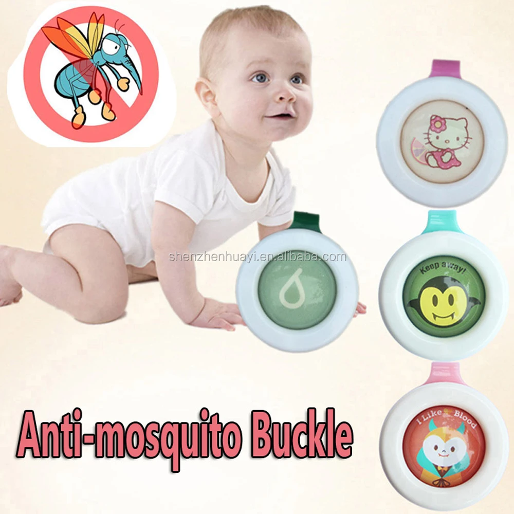 Natural Children Pest Control Repellent Mosquito Repellent Buckle For Adults Kids Baby Random Color