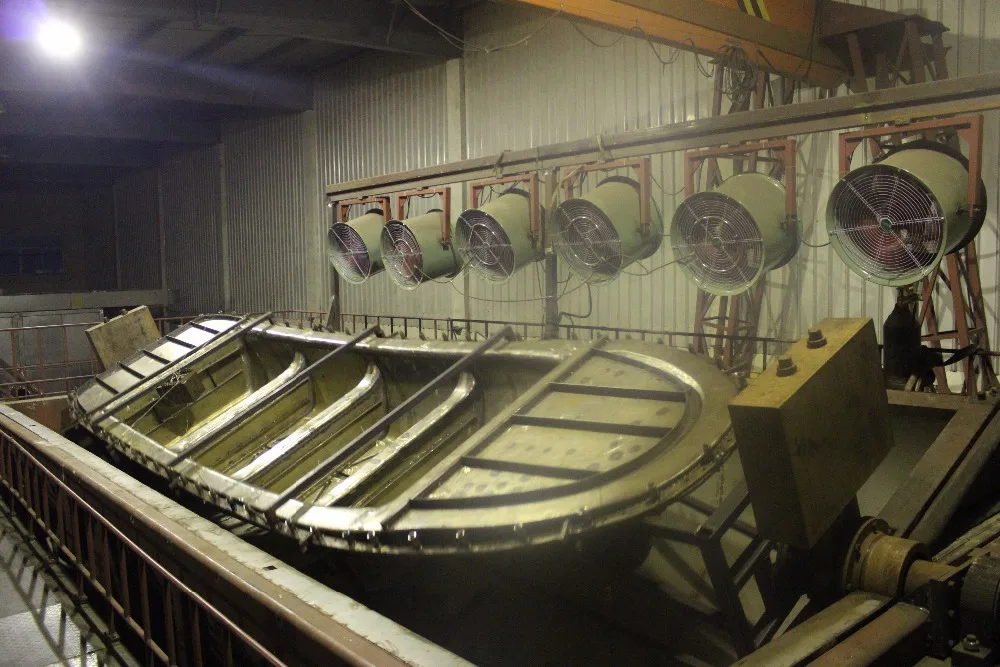 plastic rotomolding water tank steel mold