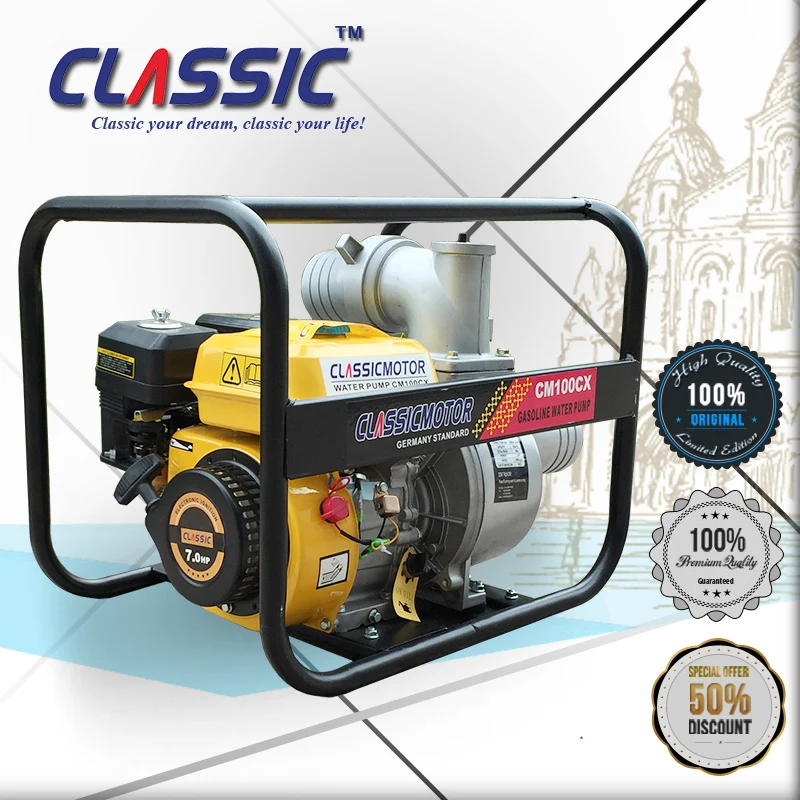 Wp40 100 мм 4 дюймов бензиновый двигатель водяной насос для орошения в сельском хозяйстве использования