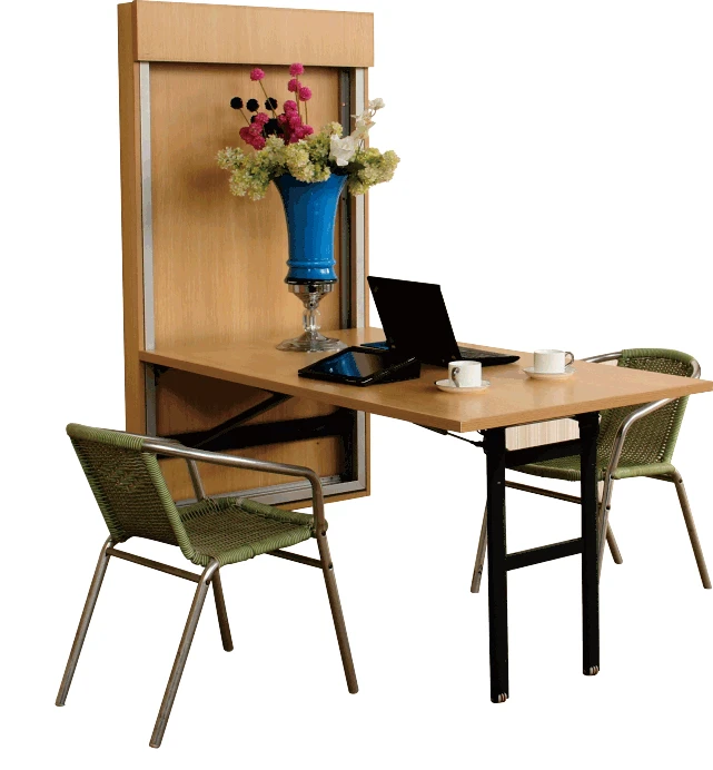 Space Saving Furniture Hardware Mechanism Wall Table  Folding Wall Table Hardware
