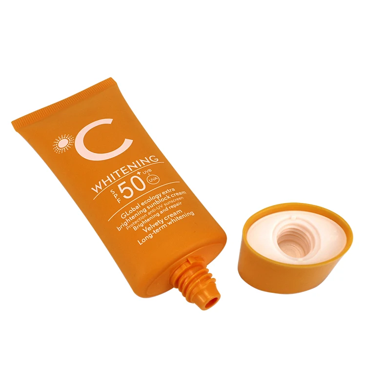 Cheap Factory Price  skin care packaging whitening body lotion protection sun cream squeeze tube