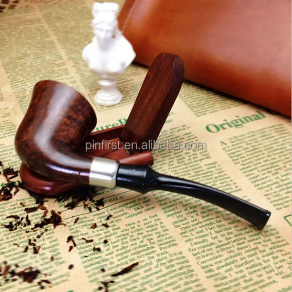 3 Colors To choose Briar Smoking Pip durable handmade Wooden smoking Pipe