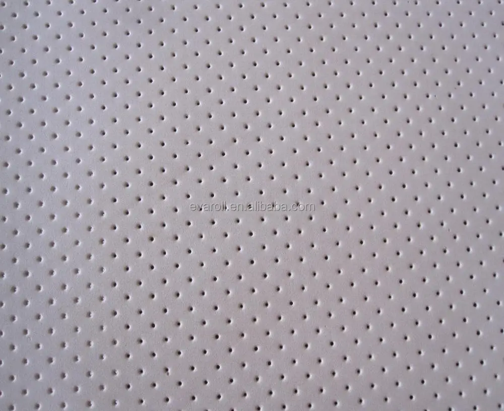 perforated or closed cell soft colorful EVA foam sheet and roll