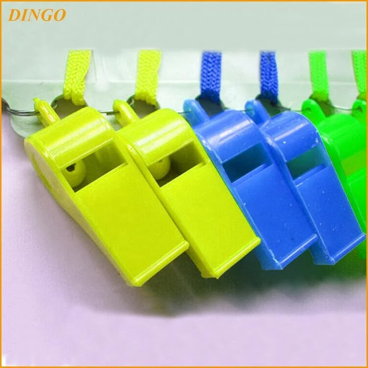 Mini funny whistle kids promotional JIN hua cheering plastic toy whistle