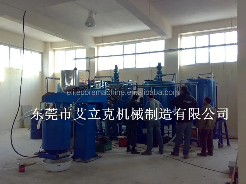 Elitecore питания полуавтоматическая серия губка пены машина / Batch губка пены машина / пена решений Mchine