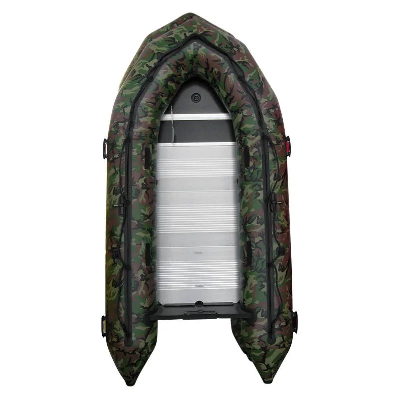 4.8m hot sale inflatable aluminum floor fishing rubber boat cheap assault boat for sale