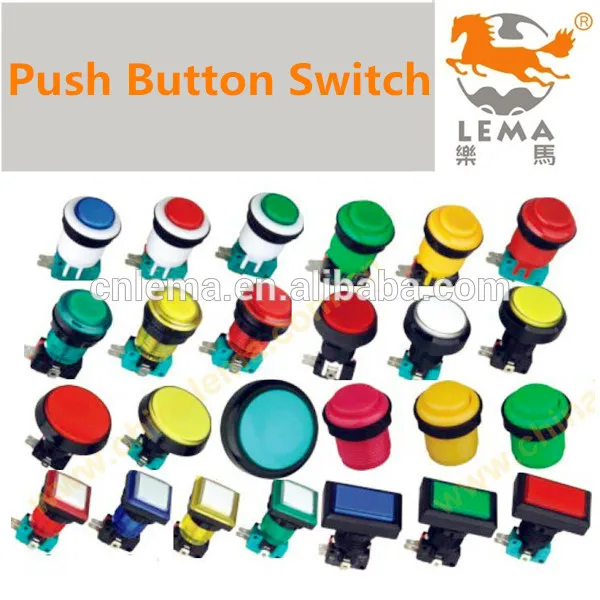 illuminated arcade button push micro switches