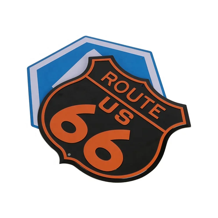 Factory supply custom logo durable retro  license plate vintage aluminium car number plate