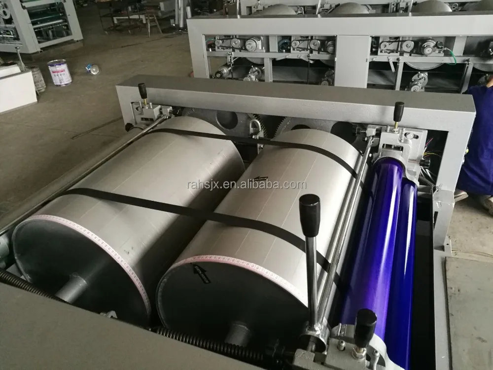 HS-850 Manual Feeding Paper Carry Bag Flexo Printing Machine