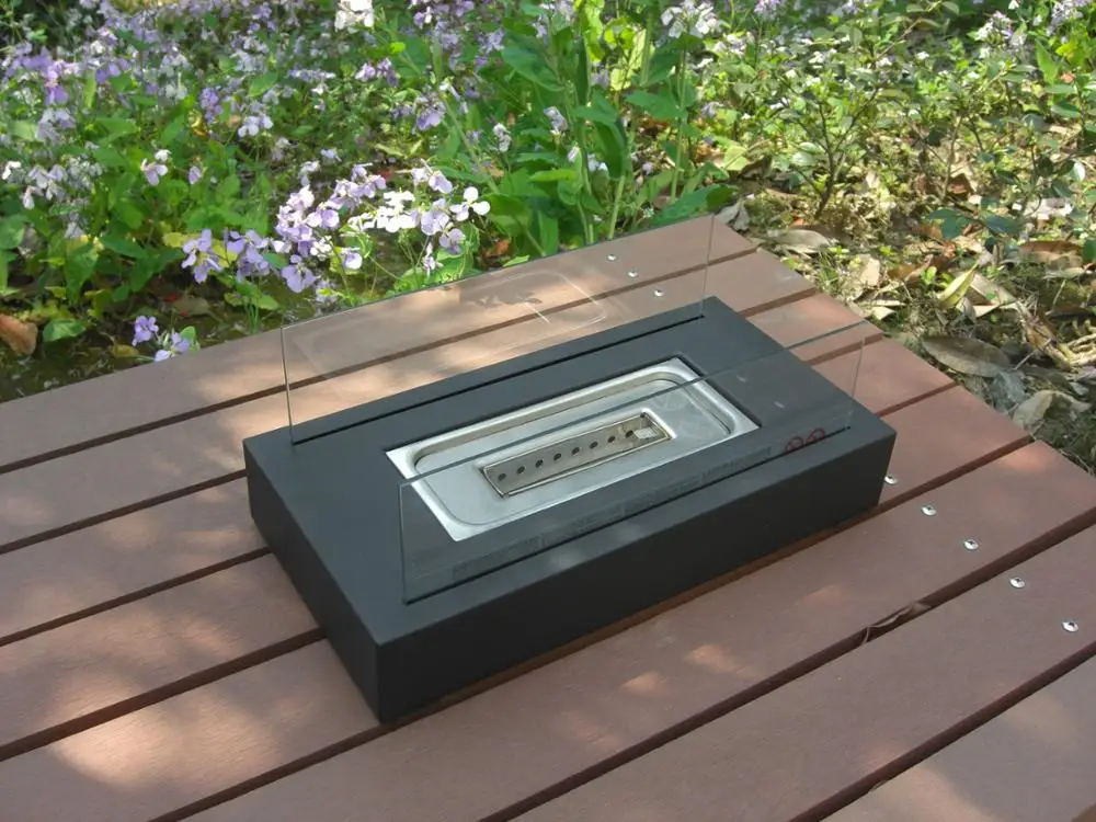 Inno living   TT-28 mini desktop glass  bio ethanol fireplace