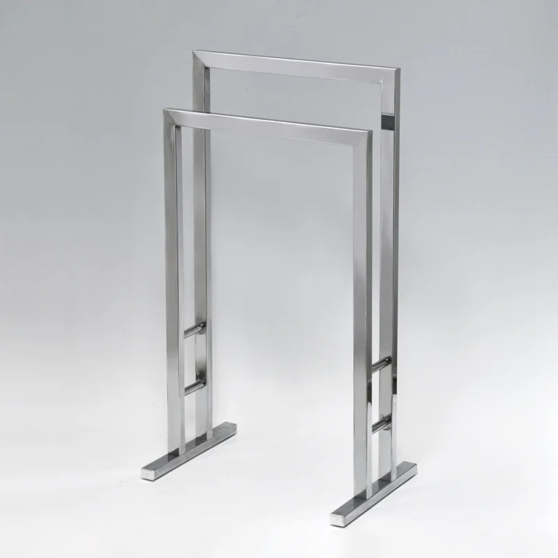 
Hotel Style Metal Ground Standing Towel Rack 
