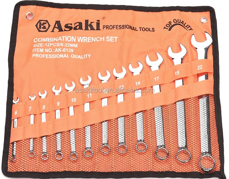 Набор гаечных ключей, комплект из 12 инструментов для полировки