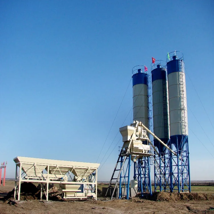 
Hot selling ready mix concrete batching plant HZS25 for china 
