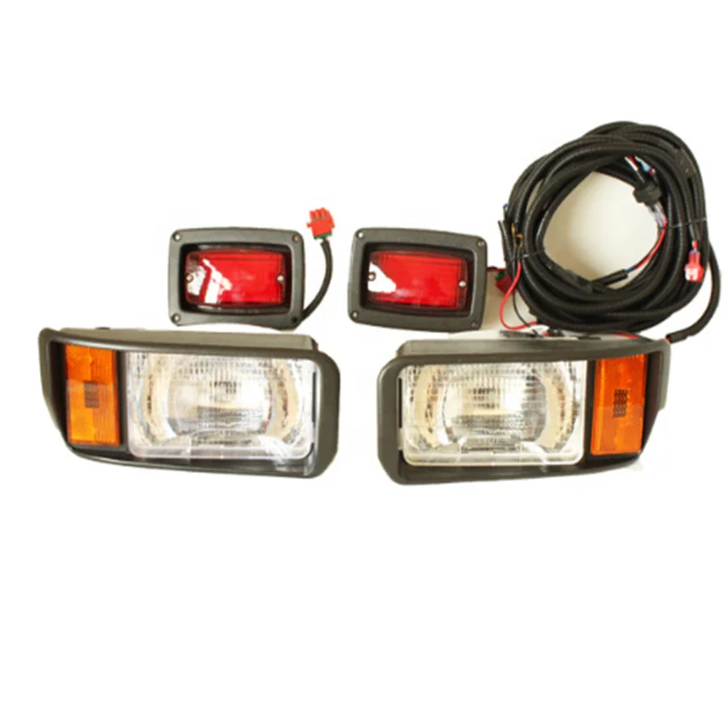 Club Car DS Golf Cart Headlight & Tail Light Kit 1993-UP Gas and Electric