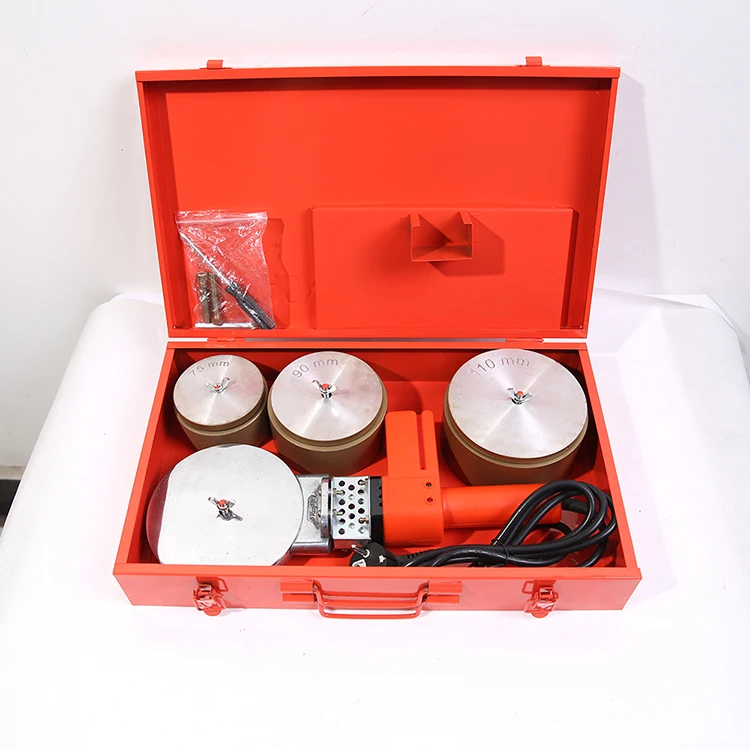 Iron Box PPR Pipe Welder Tube Welding Machine With Accessories Supplies