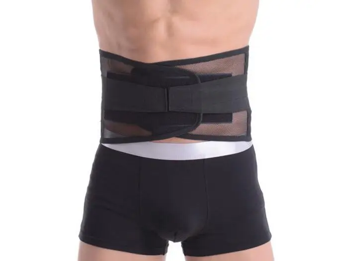 The double straps fat burner belt in waist support,womens waist training belt,man waist training belt