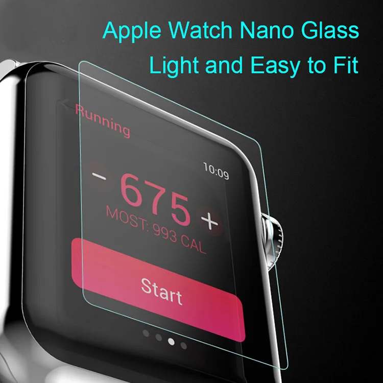 3D Full Size Smart Watches 40mm Protective film 9H Nano Flexible Tempered Glass Screen Protector For Watch 44mm
