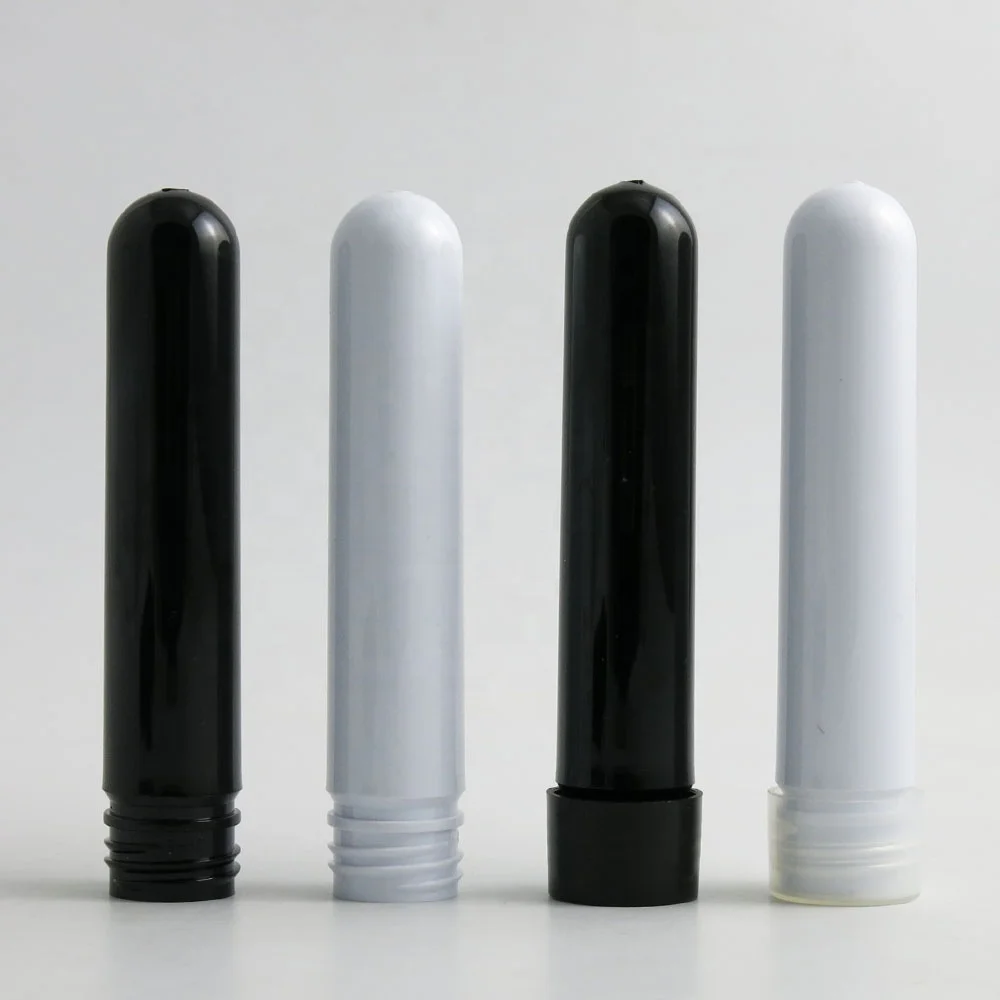 20ML Plastic Empty Cosmetics Tube Container Bottle PET  Refillable Bottles Mask Plastic Test Tube With Cap