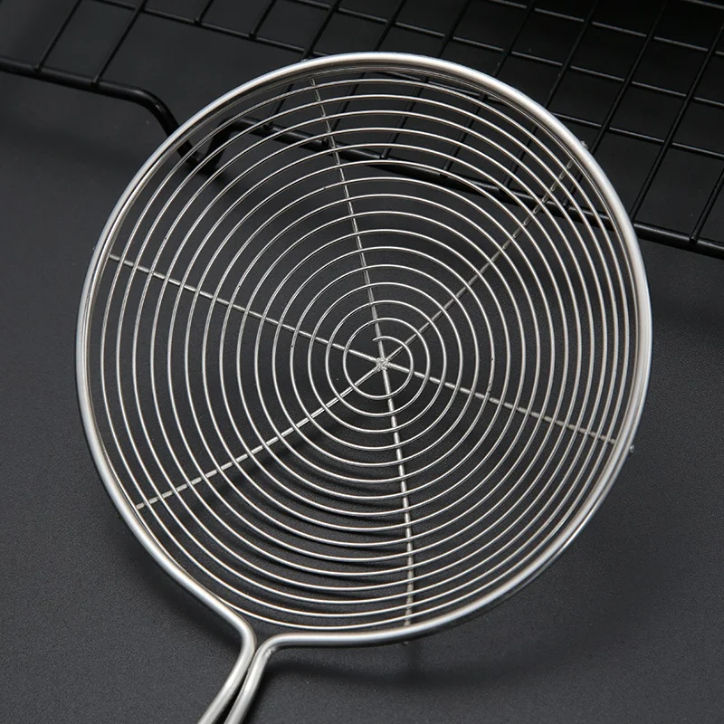 Кухонный ситечко из нержавеющей стали, набор из 4 тонких сетчатых дуршлагов, металлический дуршлаг для пасты и жарки на кухне