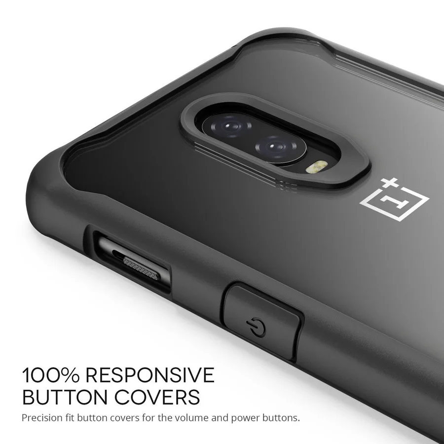 Shockproof Anti Scratch Clear PC Phone case for oneplus 5 5T 6 6T 7 7Pro Back Cover