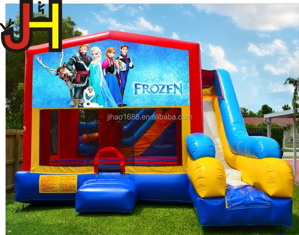7 in1 Frozen Bounce House Frozen Ice Castle Bounce Inflatable Frozen Combo