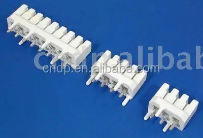 IDC terminal block 8 ways pitch 3.81mm