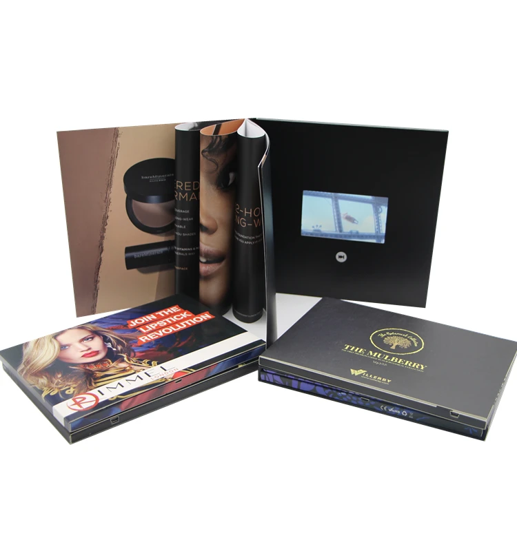 Presentation Box With Digital Card Lcd Sound Greeting 4 Gb 8 China Sexy Mp4 Mp3 Video Brochure