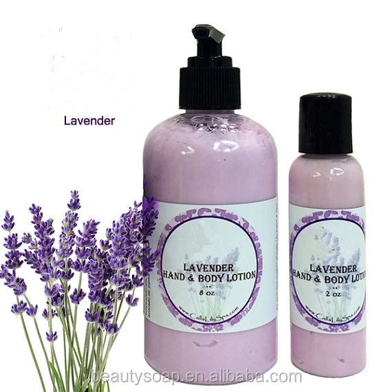 Natural lavender hand and body lotion