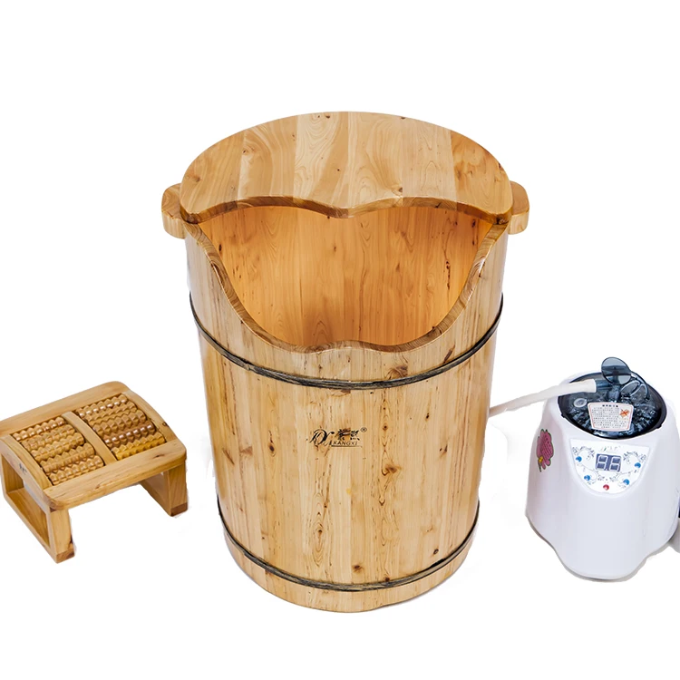 Steam barrel foot sauna spa footbath tub