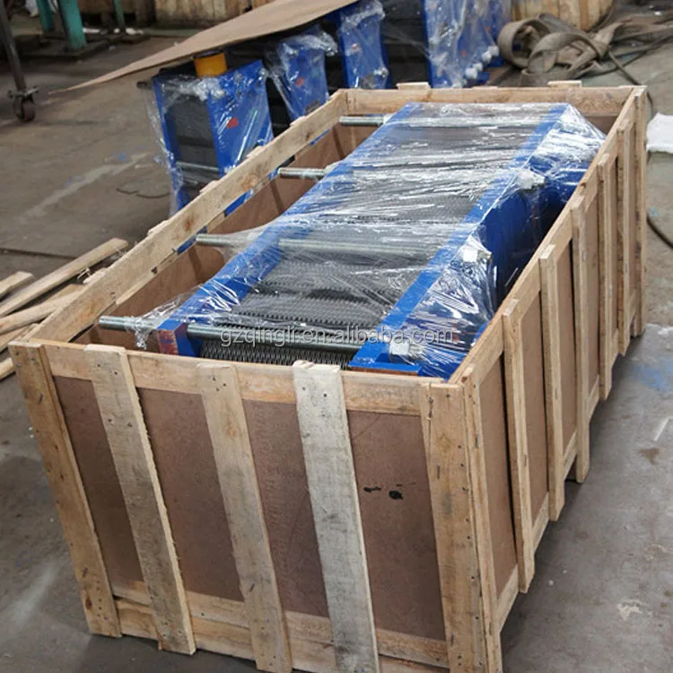 Stainless Steel Gasket Plate Heat Exchanger Cooling Chiller for Beer Plant