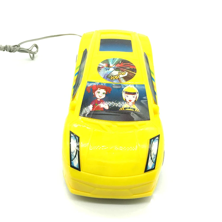 New style plastic funny children wire control car toys