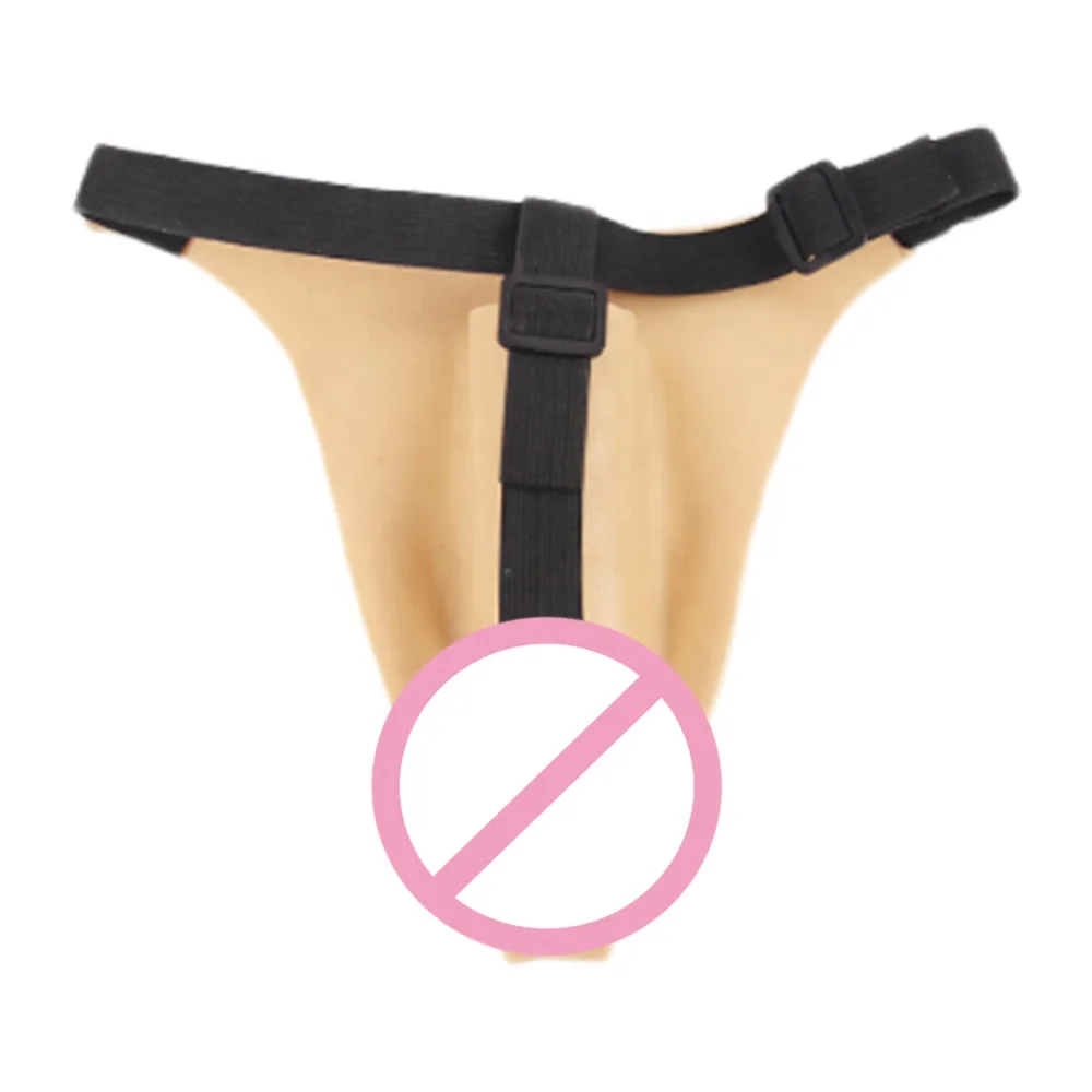New High Quality Free shipping Silicone Camel Toe Panty For Men Crossdresser