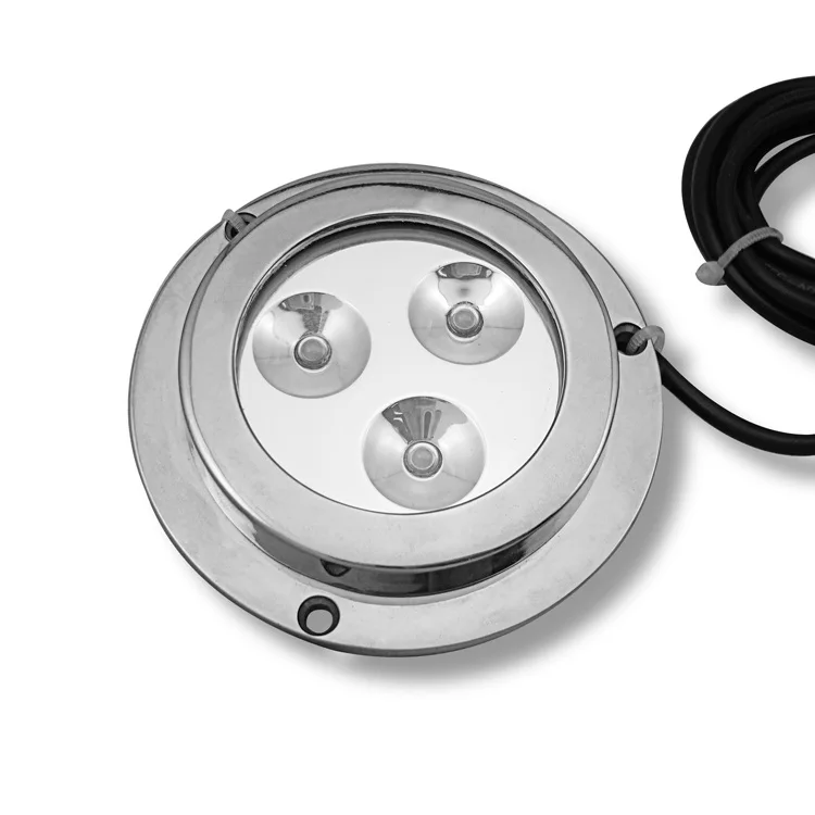 6 Вт Морской поисковый фонарь ip68 лампа для яхты морской свет под лодкой использования водой