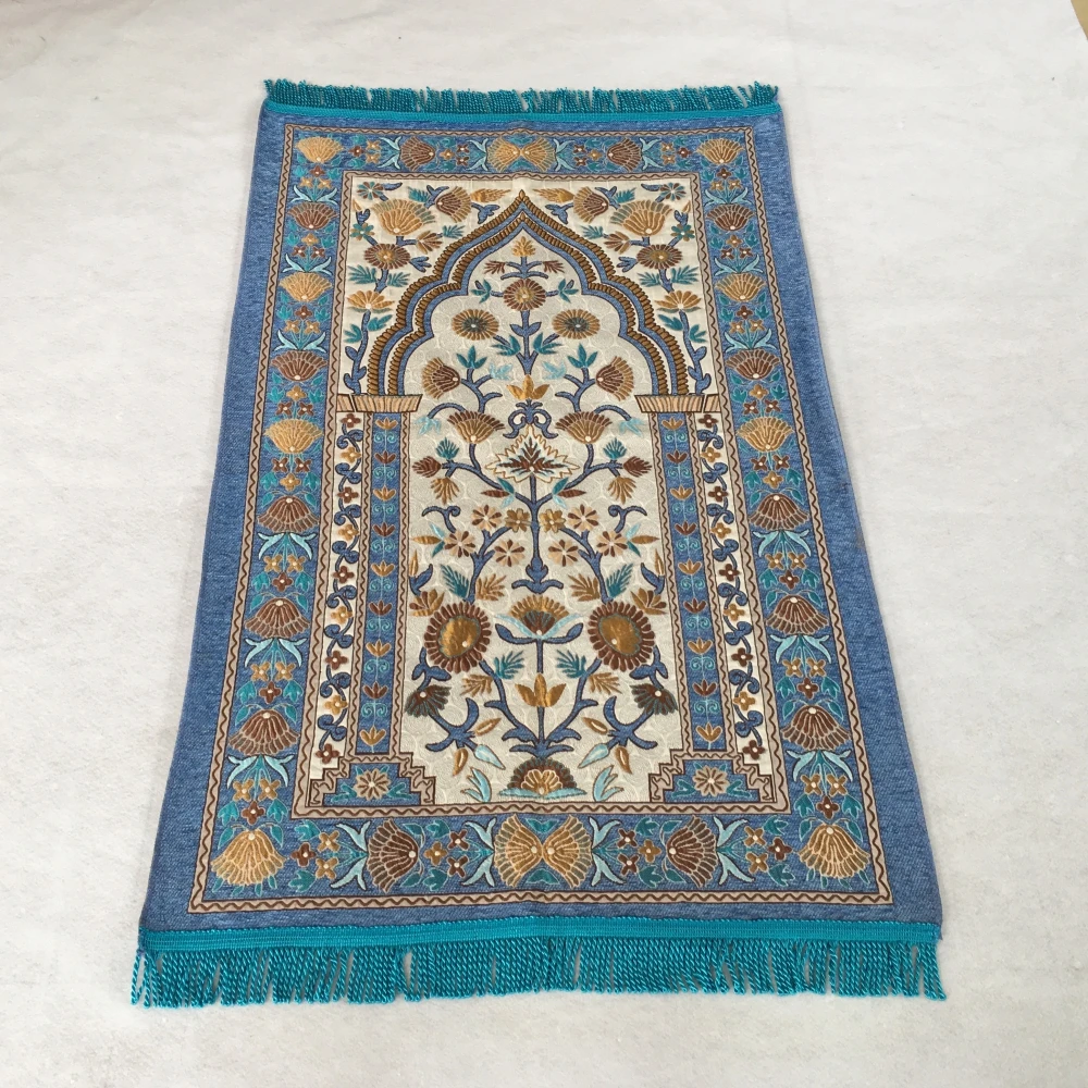 Wholesale mini muslim quilt foam foldable prayer mat travel