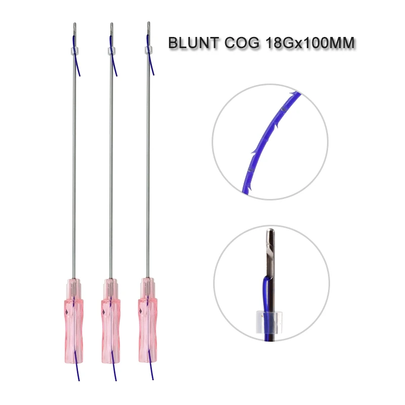 Superlift absorbable PDO thread lift barbed COG 3d 4d