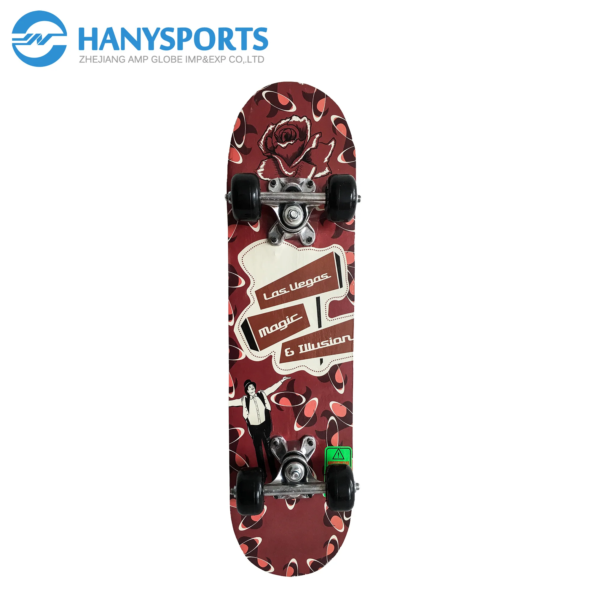 
The wholesale custom wooden skateboard Flat 28