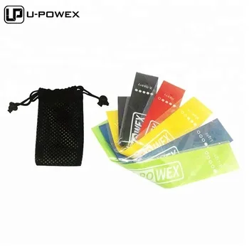 
Resistance Band Kit Resistance Band Set of 5 Loop Exercise Band Polybag Strength Training Natural Latex Indoor Fitness 500sets 