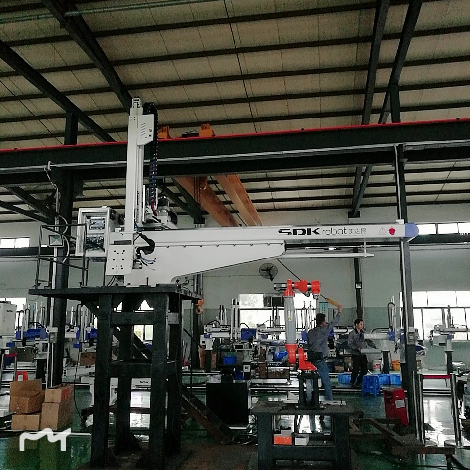 mechanical industry double arm double stage industrial robot arm