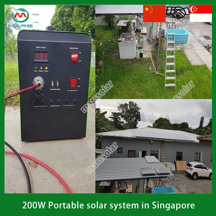 Mars Solar energy system 500w solar power system home panel solar system