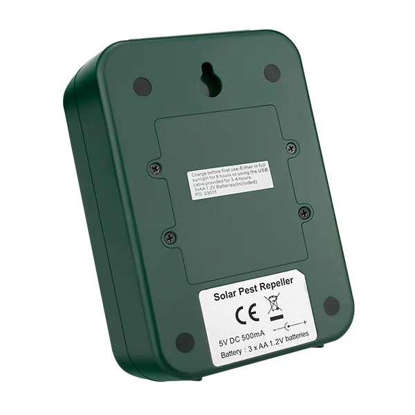 
solar power product away scarer deterrent device chaser ultrasonic bird repeller 