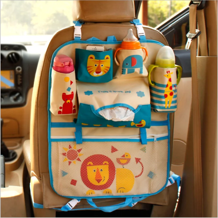 
Car organizer seat back pocket, kid car seat back organizer 
