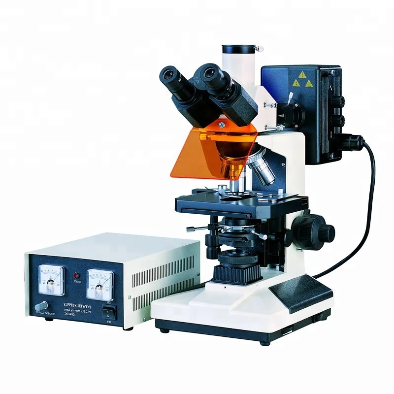 FLU.02.2001A&B Trinocular Fluorescent Microscope