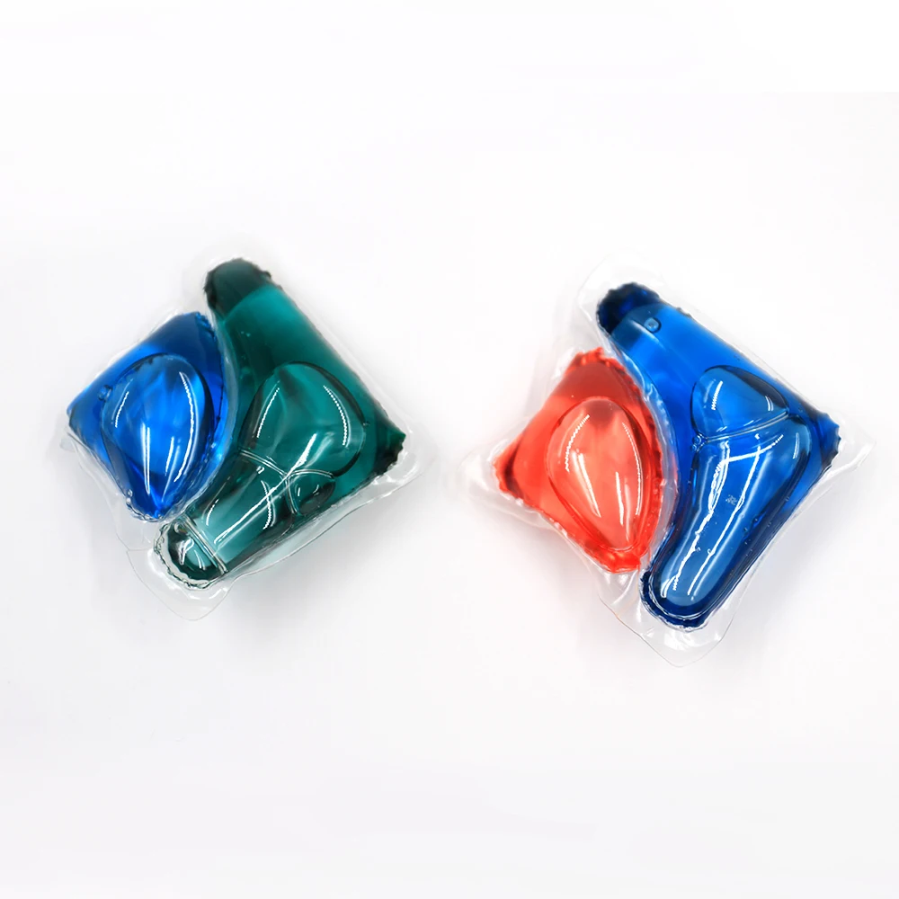 Капсулы для стирки с низким содержанием пены, жидкое моющее средство